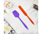 2 Piece Mini Kitchen Utensil Set- Baking Tools Small Silicone Spatula Spatula Scraper