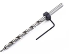 9mm Step Drill Bit with Pocket Hole and Depth Stop Collar for Pocket Hole Jig Master System