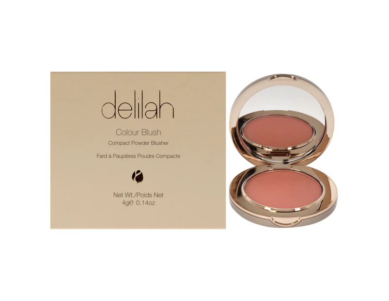 delilah Colour Blush Compact Powder Blusher- Clementine for Women 0.14 oz Blush Variant Size Value 0.14 oz