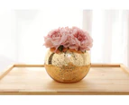 Set Of 3 Bling Vases Gold Round Vase Silver Vase Rose Gold Vase Tabletop Vase Party Vase Wedding Vase Centerpiece