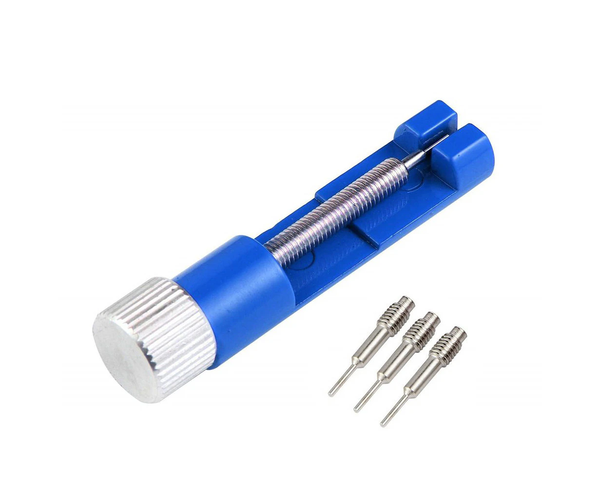 Polaris Stainless Steel Watch Band Adjuster Repair Tool Kit Strap Link Opener Remover-Blue