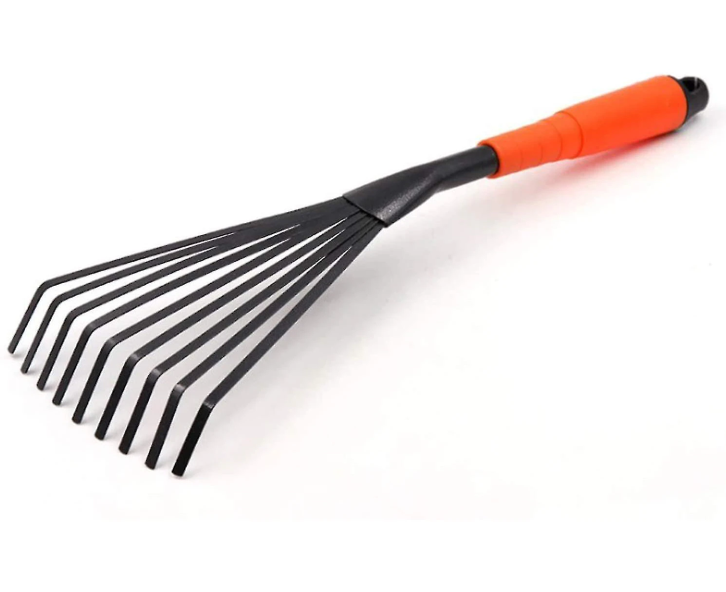 Garden Rake Multifunctional Small Shovel Flower Shovel Hoe Gardening Tools (orange Black) (1pcs)