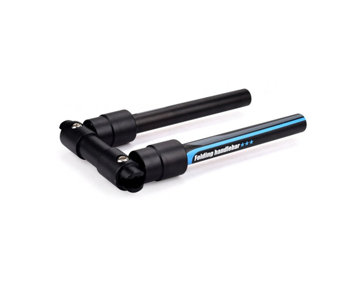 Quick Release Electric Push Bike Foldable Mountain Bike Handlebar G-system Accessories Blue 25.4/31.8x560MM long