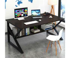 120cm Computer Desk Study Home Office Table Student Workstation Storage /Drawer-Model E Walnut