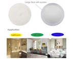 Toscano Tub Stopper 2 Pack 6 Inches Silicone Drain Plug Hair Stopper for Kitchen Bathroom-White