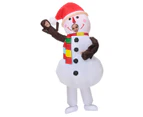 Costume Bay Unisex Adult Snowman Inflatable Costume