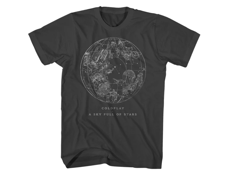 Coldplay T Shirt Sky Full Of Stars Coldplay Shirt - Black