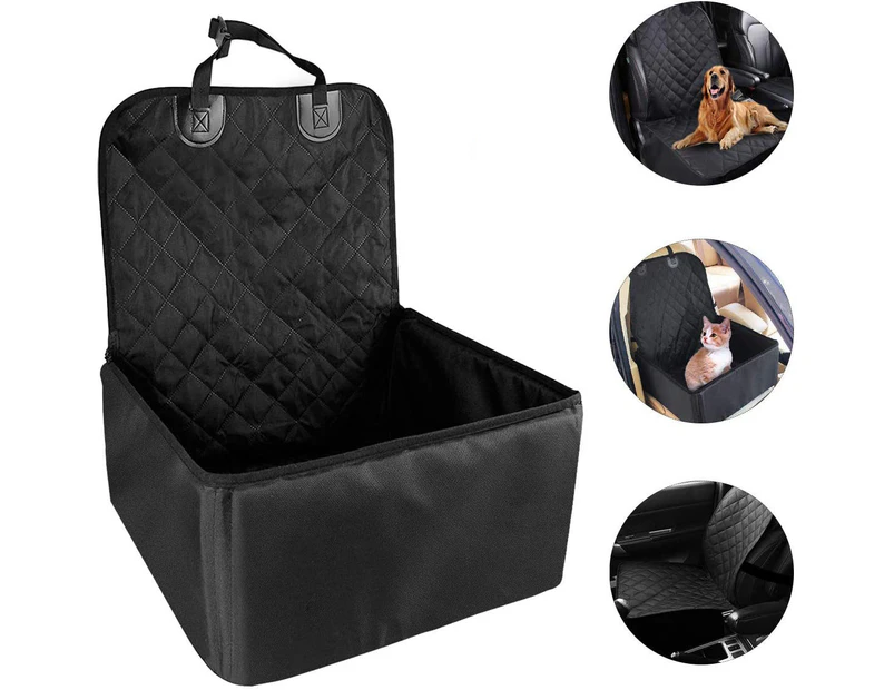 Extra stable dog car seat - High quality car dog seat for small to medium-sized dogs - Waterproof dog car seat for back and front seat