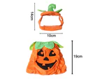 --stylestyle1Pet costume Pet Halloween Pumpkin Festival Halloween costume Pumpkin suit