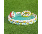 Bestway Play Pool Set with Beach Ball and Swim Ring