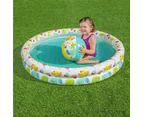 Bestway Play Pool Set with Beach Ball and Swim Ring