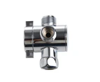 3 Way T-adapter for Valve For Toilet Bidet Shower for Head Diverter for Valve