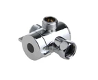 3 Way T-adapter for Valve For Toilet Bidet Shower for Head Diverter for Valve