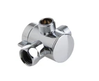 3 Way T-adapter for Valve For Toilet Bidet Shower for Head Diverter for Valve