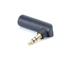 Bluebird 90 Degrees 3.5mm 3/4 Pole Audio Stereo Male to Female Earphone Extension Adapter- 3 Pole