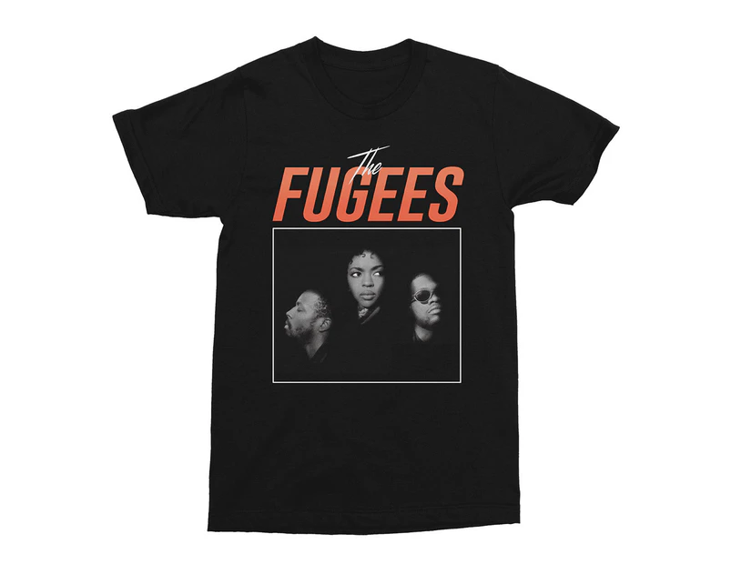 The Fugees 90s Hip Hop T-Shirt - Black