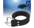 Silicone Diving Weight Belt With Quick Release Steel Buckle For Free Diving Underwater Scuba Snorkeling Spearfishing1.3M