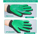 New Pet Grooming Brush, Reinforced Pet Grooming Gloves With 255 Tips, Shedding Gloves For Dogs And Cats - Shedding Glove Brush