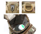 Buutrh Molle Outdoors Tactical Shoulder Bag Water Bottle Pouch Kettle Waist Back Pack-3One Size