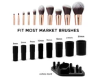 Makeup Brush Cleaner Dryer,Makeup Brush Cleaner Machine with 8 Rubber Collars,Wash and Dry in Seconds,Deep Cosmetic Brush Spinner