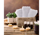 20PCS 30x30cm 40G Plain Towels Coths Budget Face Washer Wipe Cotton Washclothes