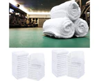 20PCS 30x30cm 40G Plain Towels Coths Budget Face Washer Wipe Cotton Washclothes