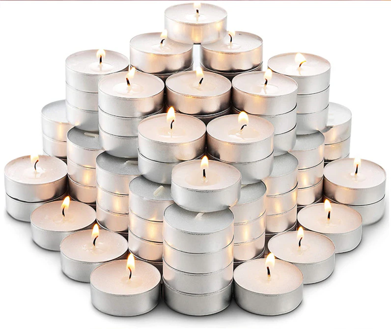 200pcs Tealight Candle Tea Light Candles Tealights Home Decor Party Wedding 9 Hours