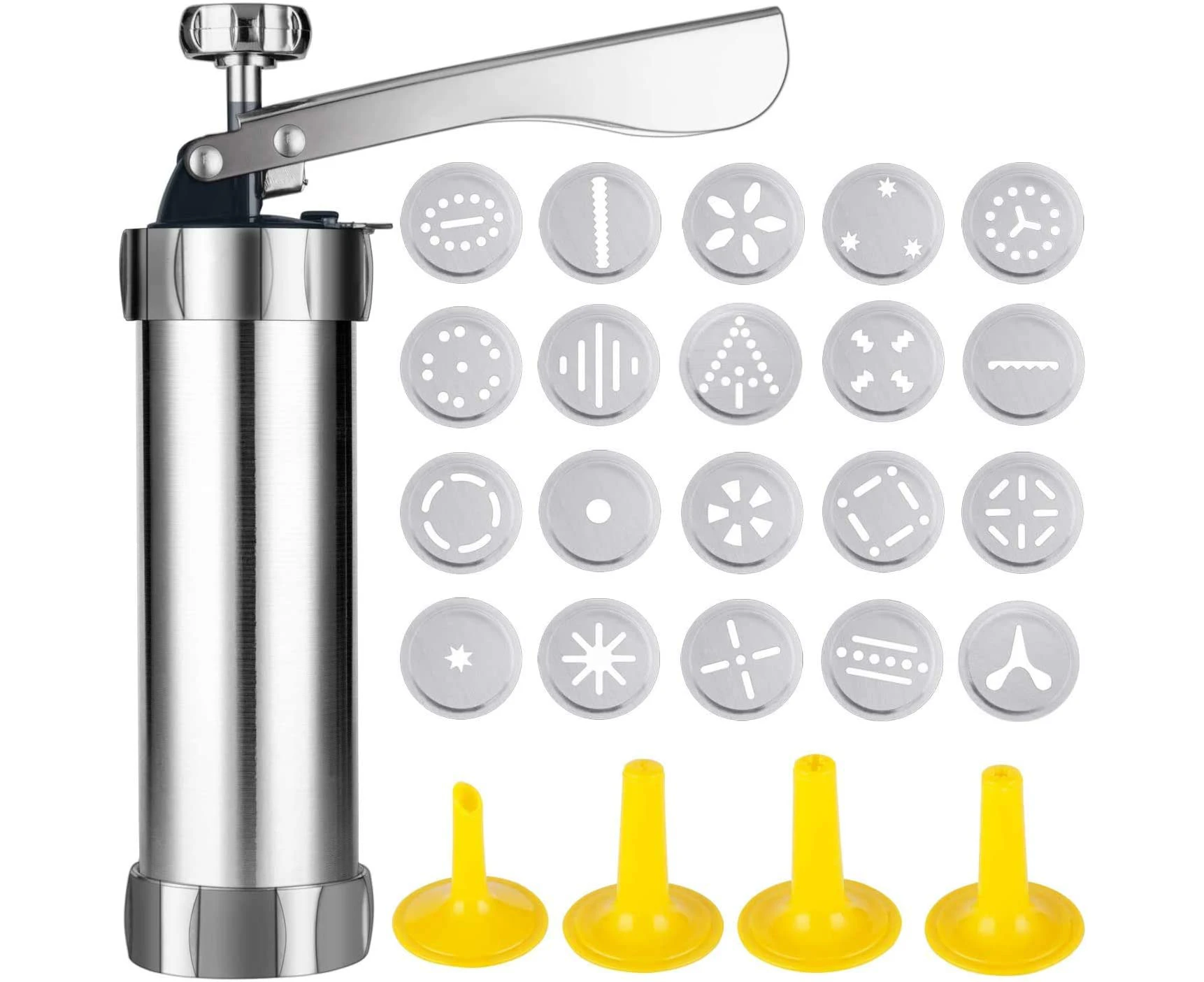 Biscuit Press Cookie Press Stainless Steel Pastry Press