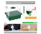 10 Set 12 Hole Plant Seeds Grow Box Propagation Nursery Seedling Starter Tray