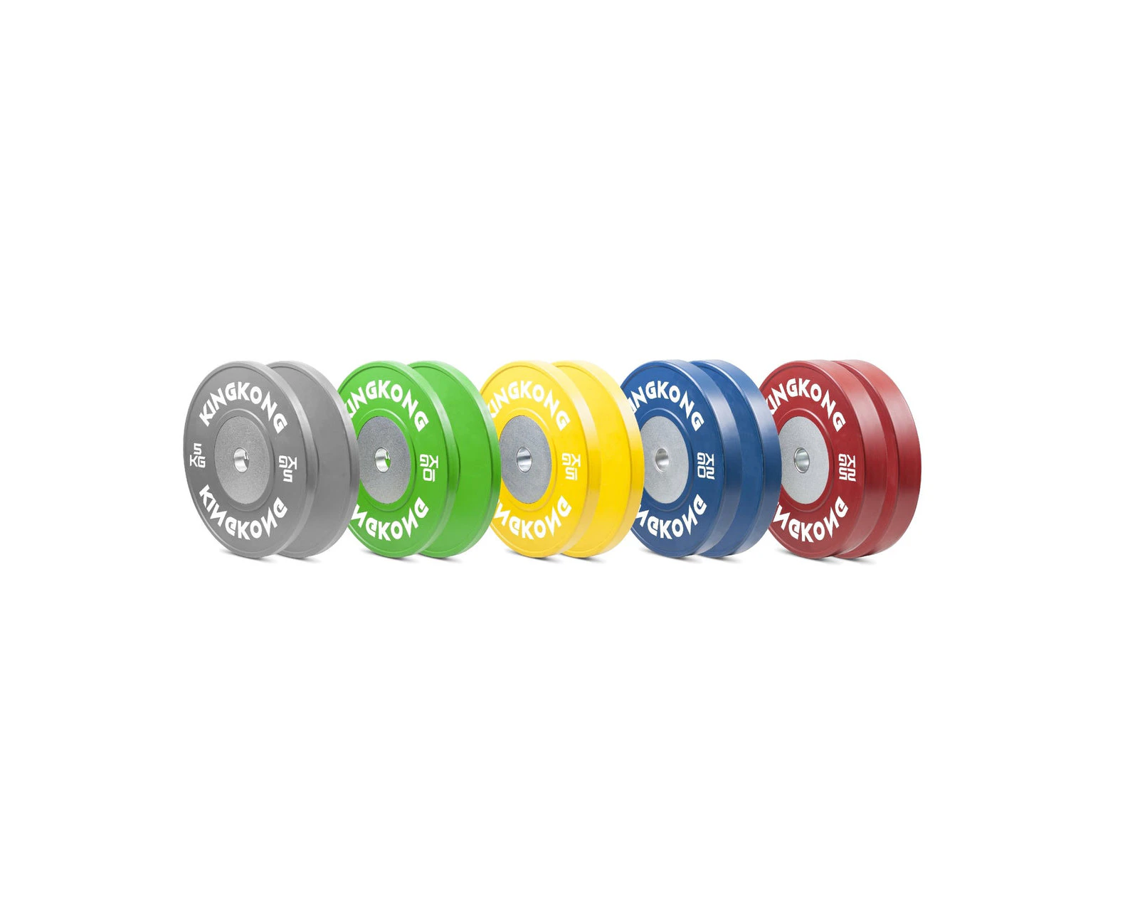 Luxury Competition Color Bumper Plates Set 150KG