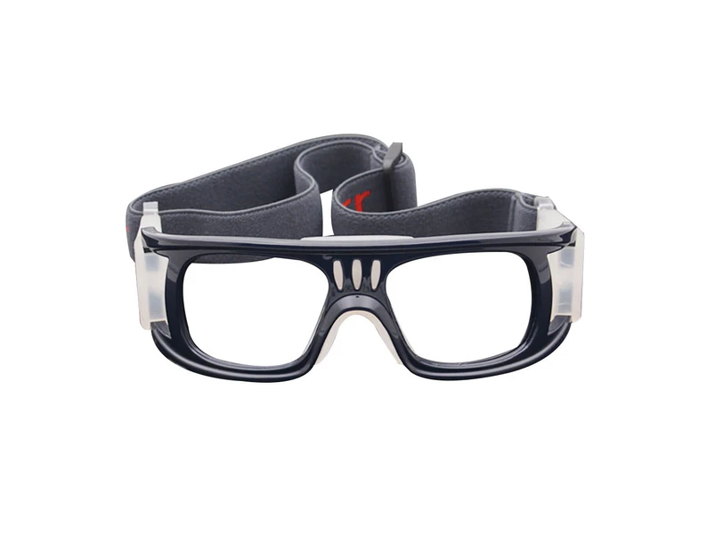 Basketball Football Soccer Sport Training Eyewear Goggles Protective Eye Glasses-Deep Blue
