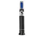 Salinity Refractometer for Aquarium, Dual Scale Salinity Tester 0-100 P&T 1.000-1.070 Specific with ATC