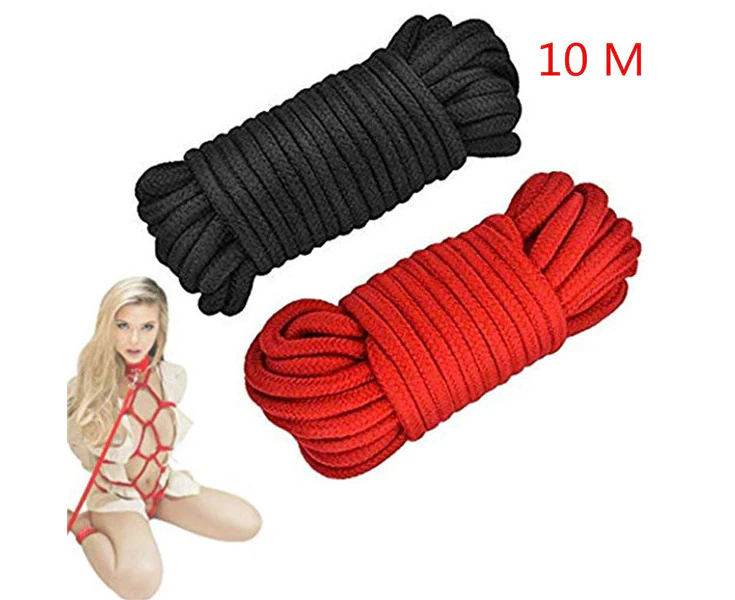 Handy 10m Soft Non-toxic Durable Cotton Bondage Rope for Adult Game