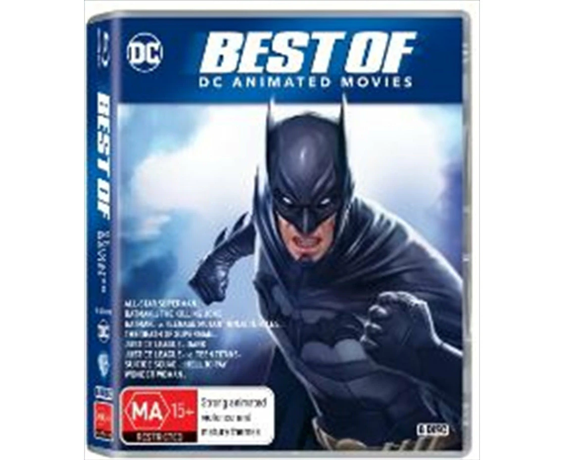 Best Of Dc Animated 8 Film Collection Blu Ray