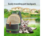 Unbranded Mesh Cloth Pet Travel Backpack - M