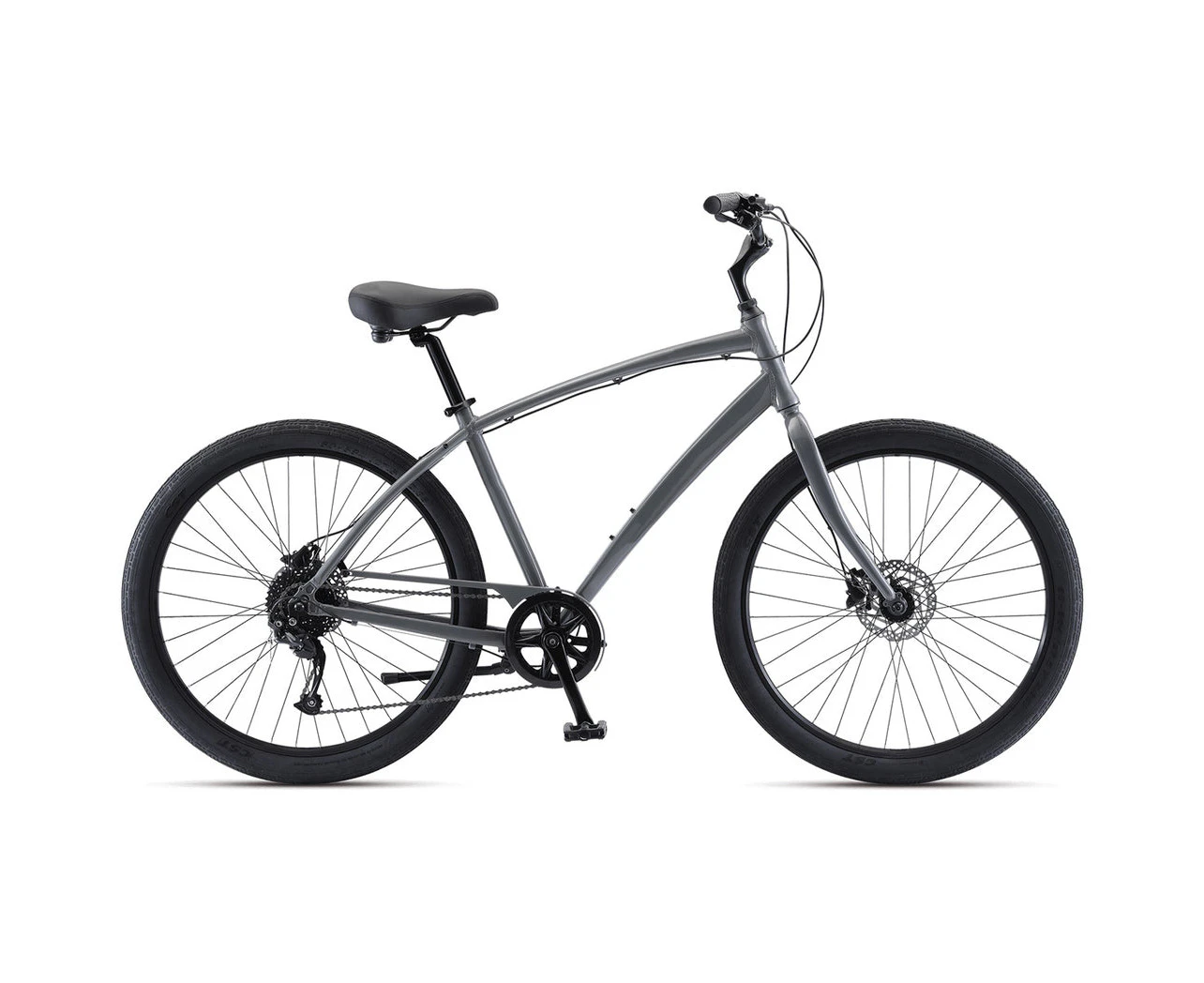 Comfort Street HD Hybrid Cruiser Bike Dark Grey (X Large, 21")