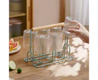 Great Cup Storage Rack Durable Coffee Mug Drying Stand - Green