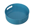 Safe Seasoning Box Plastic Rotating Kitchen Organizer - Blue