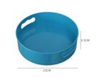 Safe Seasoning Box Plastic Rotating Kitchen Organizer - Blue