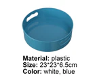 Safe Seasoning Box Plastic Rotating Kitchen Organizer - Blue