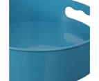 Safe Seasoning Box Plastic Rotating Kitchen Organizer - Blue