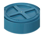 Safe Seasoning Box Plastic Rotating Kitchen Organizer - Blue