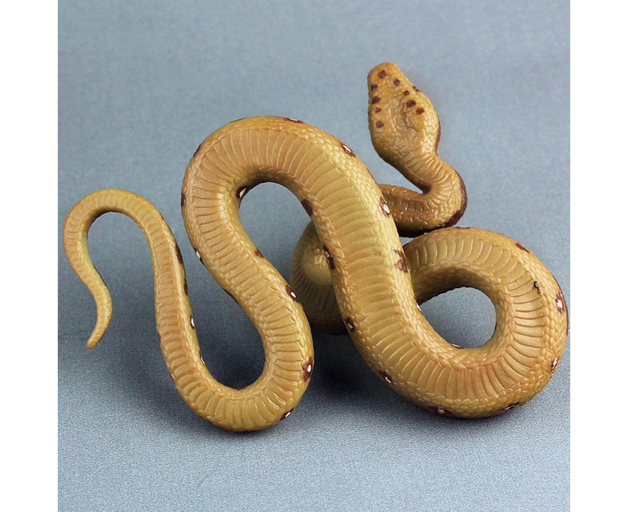 Realistic Snake Toy Rubber Snake Figure for Prank Props Catch