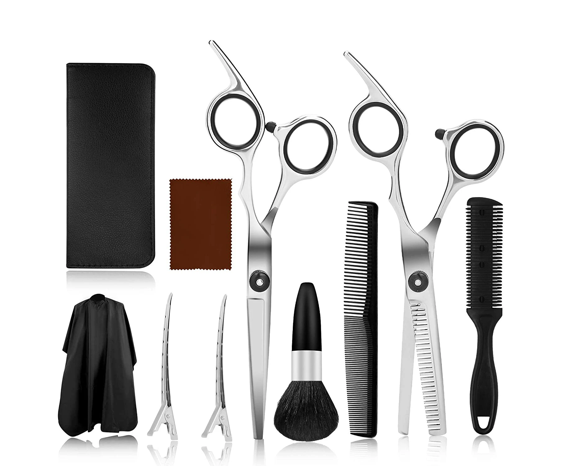 Barber Hair Scissors Thinning Scissors Barber Scissors Hair Cutting Set