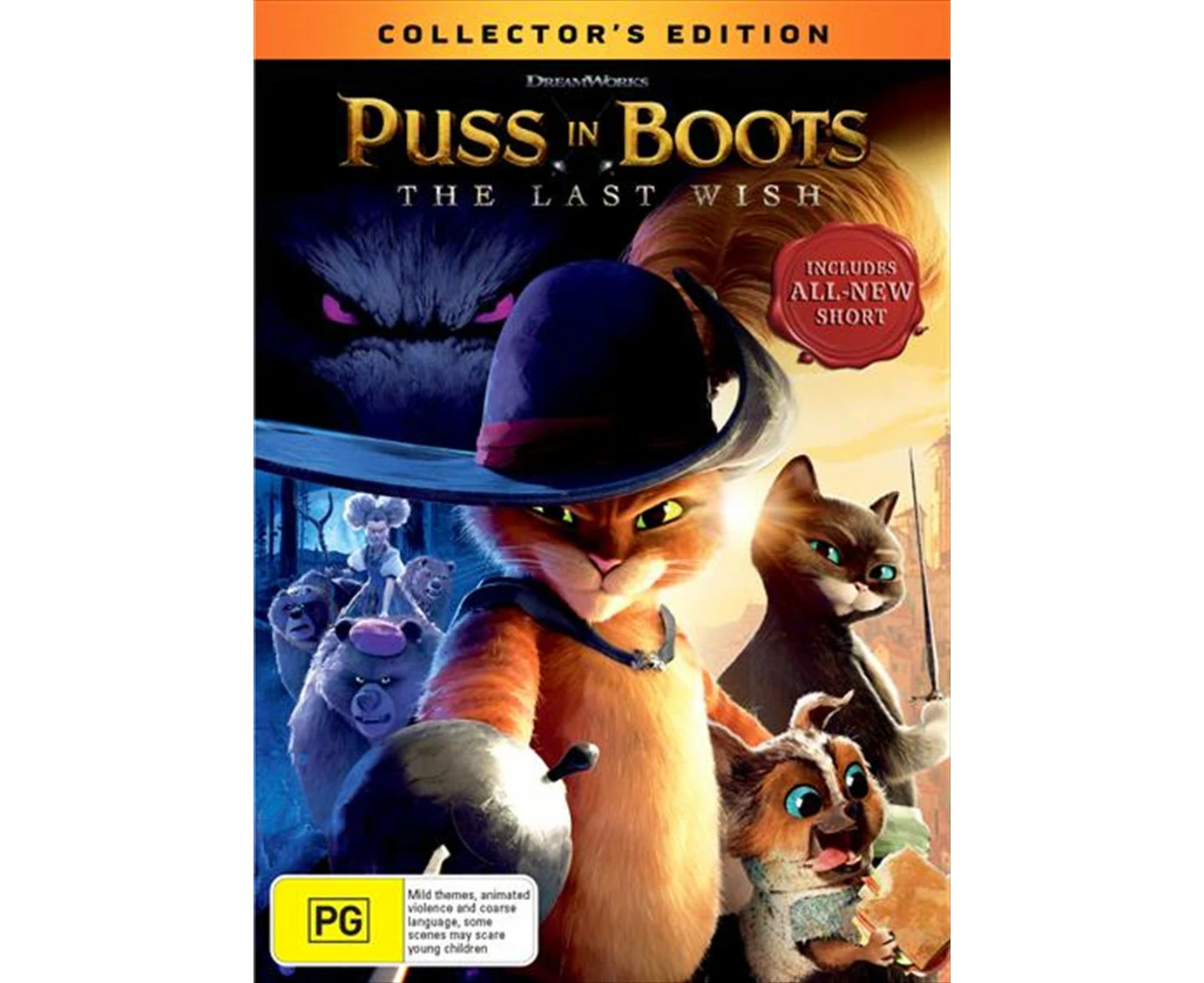 Puss In Boots The Last Wish Dvd