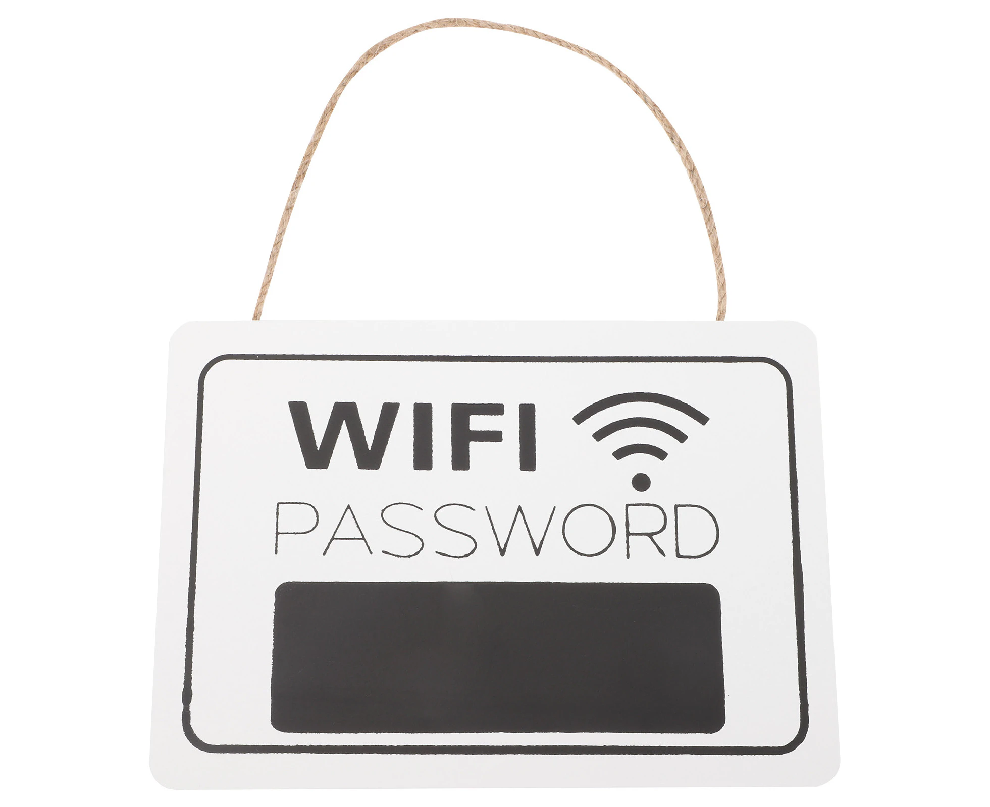 Hanging Wifi Sign Wifi Password Sign for Restaurant Shopping Mall Home