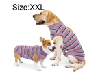 -xxl-Pet supplies Dog clothes Velcro Pet sterilization clothing Physiological clothing