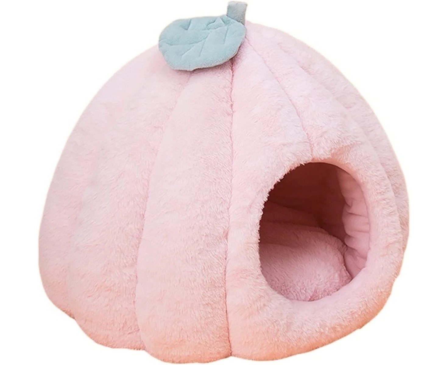 cat Sofa Pumpkin Shaped Cat Kennel Warm Cat Mat Bed Yurt Push Cat Carpet Pet Dog Cushion Removable and Washable Nest Cat Blanket Supplies Cat Supplies S