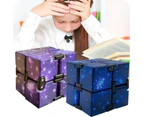 Infinity Cube Colorful Stress-relieving Flexible Magic Puzzle Cube Model for Gift- 3