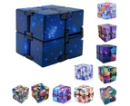 Infinity Cube Colorful Stress-relieving Flexible Magic Puzzle Cube Model for Gift- 3